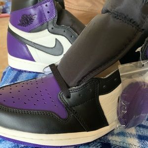 Jordan 1 court purple